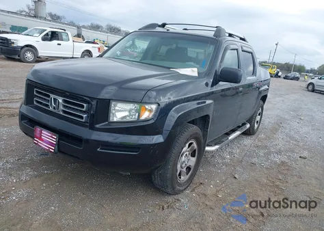 2006 Honda Ridgeline Rt from USA, damaged, VIN 2HJYK16216H545622